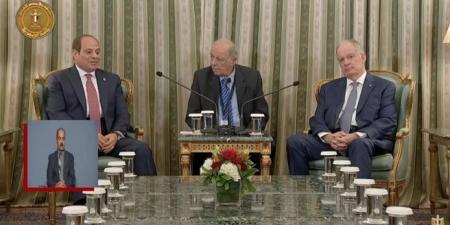 مصر.. الموقع الرئاسي ينشر فيديو لقاء الرئيس السيسي ونظيره اليونانى بأثينا