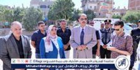 محافظ سوهاج: يتفقد المركز التكنولوجي وموقف سيارات الأجرة وموقع إنشاء السوق الحضري