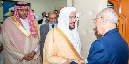 مباحثات وزير الأوقاف ونظيره السعودي