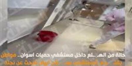 ليلة من الهلع.. مفاجآت في واقعة اقتحام مستشفى حميات أسوان بسلاح أبيض (فيديو)