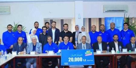 رئيس جامعة المنوفية يعلن فوز ٣ فرق من كلية الهندسة بمسابقة ”فكر وسيب بصمتك” بمجموعة العربى
