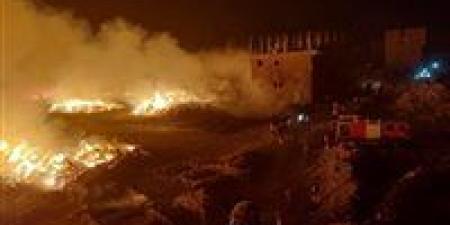 عاجل.. تفاصيل حريق التهم محصول 1000 فدان كتان في الغربية بخسائر 5 ملايين جنيه
