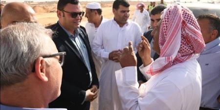 وزير الإسكان يتفقد سير العمل بالتجمع العمراني غرب الضبعة