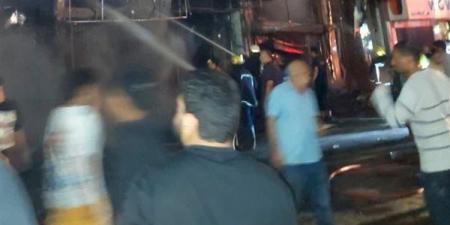 محافظ القاهرة يشكل لجنة هندسية لمعاينة حريق ميدان سفير بمصر الجديدة