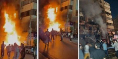 السيطرة على حريق هائل في مطعم شهير بمصر الجديدة