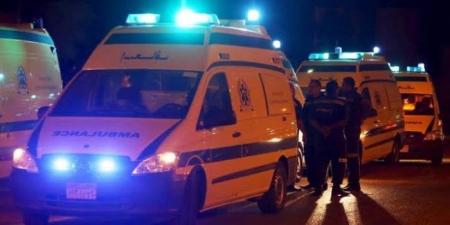 إصابة 6 أشخاص في حادث تصادم سيارتين على الطريق الإقليمي بالمنوفية