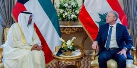 الكويت ولبنان تبحثان سبل تعزيز العلاقات الوثيقة بين البلدين