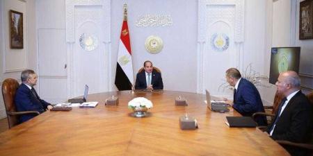 السيسي يستعرض جهود تطوير الأسطول البحري لهيئة قناة السويس مع الفريق أسامة ربيع