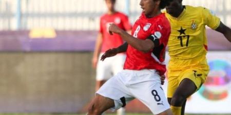 ركلات الترجيح تحسم مواجهة مصر وغانا في أمم أفريقيا للشباب