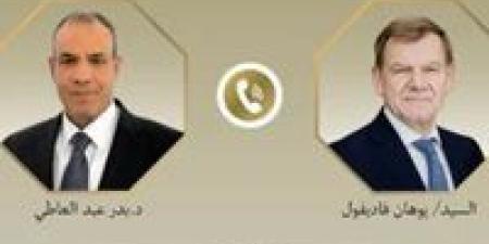 وزير الخارجية والهجرة يجري اتصالًا هاتفيًا مع وزير خارجية ألمانيا الجديد