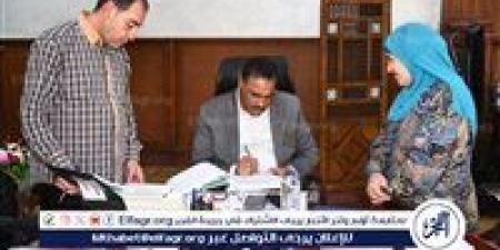 محافظ مطروح يعتمد قرارات لجنة البت فى طلبات التقنين على أراضي الدولة