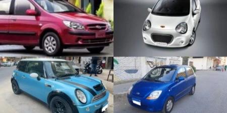 سيارات هاتشباك بـ 400 ألف جنيه بالسوق المحلي