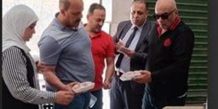 تموين شرق الإسكندرية تضبط لحوم ومواد غذائية منتهية الصلاحية