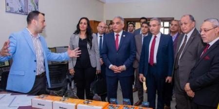 افتتاح معمل نظم المعلومات الجغرافية  “GIS” بهندسة طنطا