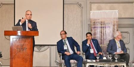 وزير الري يفتتح مؤتمر "الترابط بين المياه والغذاء والطاقة والنظم البيئية"