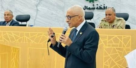 محافظ شمال سيناء يستقبل لجنة الدفاع بمجلس النواب