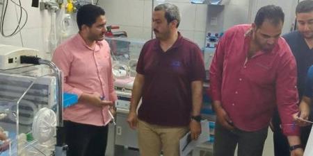 مدير الطوارئ والرعاية الحرجة بالمنوفية يتابع تطوير مستشفى السادات ويتفقد الخدمات الطبية