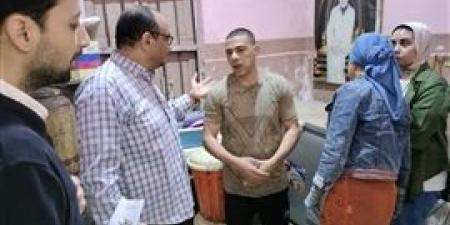 ضبط 500 كجم من الأسماك واللحوم مجهولة المصدر بكفر الشيخ