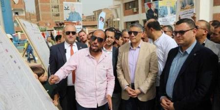 وزير الإسكان ومحافظ الجيزة يفتتحان المرحلة الأولى من محطة مياه الشرب بأوسيم بطاقة 60 ألف م3/ يوم