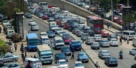 المرور اليوم.. كثافات وزحام بشوارع ومحاور القاهرة والجيزة