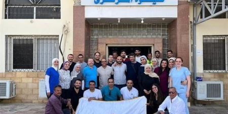 الجامعة البريطانية في مصر تنظم قوافل طبية بسيوة والحوامدية والمنيا