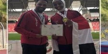 إسراء عويس تحصد الذهب بمنافسات بطولة قبرص الدولية لألعاب القوى