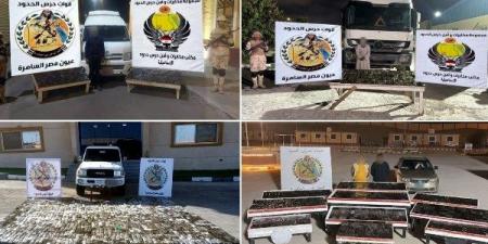 المتحدث العسكرى : قوات حرس الحدود تواصل جهودها المكثفة على كافة الإتجاهات الإستراتيجية للدولة