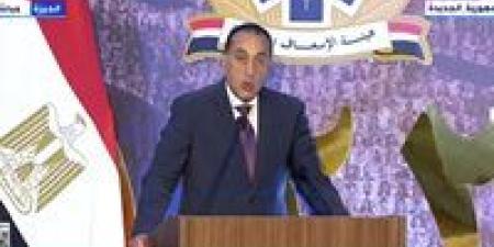 رئيس الوزراء: مرفق الإسعاف المصري حمل على عاتقه رسالة نبيلة