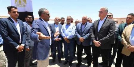 وزير البترول يفتتح محطة الغاز الرئيسية التابعة لشركة طاقة غاز - المغذية لمدينة الخارجة بالوادي الجديد