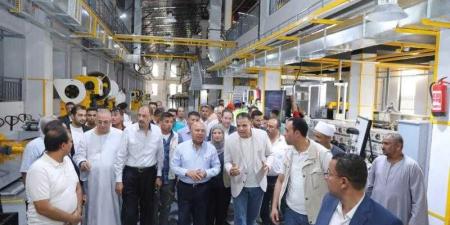 وزير الصناعة والنقل يفتتح مصنع الرضوان الدولي ...
