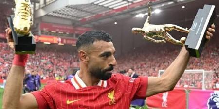 "انت اللي مقويلي قلبي".. ليفربول يحتفل بمحمد صلاح على طريقته الخاصة