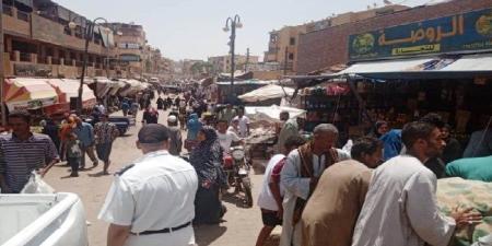 حملات مكبرة بأسوان لإزالة الإشغالات وتجميل المدن استعداداً لعيد الأضحى