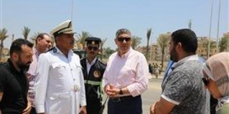 قبل الافتتاح العالمي المرتقب.. جولة ميدانية لمحافظ الجيزة لتفقد محيط المتحف المصري الكبير