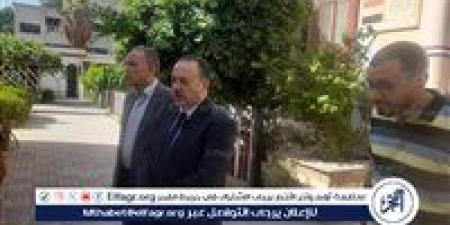 محافظ أسيوط يتفقد امتحانات الثانوية العامة بمدرسة الشهيد أحمد فايز بحى شرق
