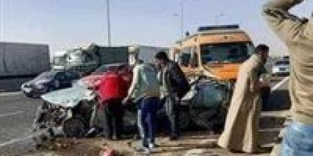 من الدقهلية.. مصرع عامل وإصابة سائق فى حادث صحراوي المنيا