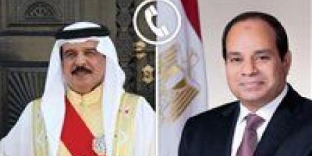 الرئيس السيسي وملك البحرين يحذران من اتساع الصراع بين إسرائيل وايران وتبعاته على المنطقة