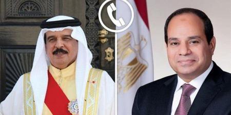 الرئيس السيسى وملك البحرين: التصعيد الجارى ...