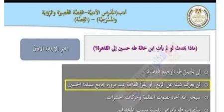 أبرز الأسئلة المتوقعة في الأدب والقصة لـ الثانوية العامة 2025