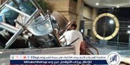 رئاسة حى غرب المنصورة تواصل حملاتها المكبرة لرفع الإشغالات والتعديات على حرم الطريق