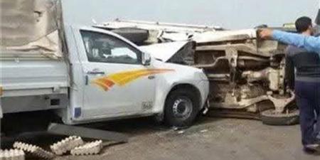 وفاة شاب في حادث تصادم على الطريق الصحراوي الشرقي بسوهاج