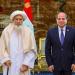 مصر.. المتحدث الرئاسي ينشر صور استقبال الرئيس السيسي لسلطان طائفة البهرة بالهند