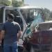 العربية بقت خردة.. مصرع شخصين إثر تصادم سيارتين بسوهاج