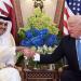 ترامب لـ أمير قطر: أحببنا بعضنا البعض وعملنا معا ...