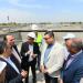 وزير الإسكان ومحافظ الشرقية يتفقدان مشروع صرف صحي سنهوا بمنيا القمح