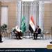 المستشار محمود فوزي يحضر لقاء رئيس الوزراء مع رئيس مجلس الشورى بالسعودية