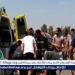 إصابة 17 موظفًا في حادث تصادم أتوبيس وسيارة ملاكي بطريق الكورنيش الدولي بالإسكندرية