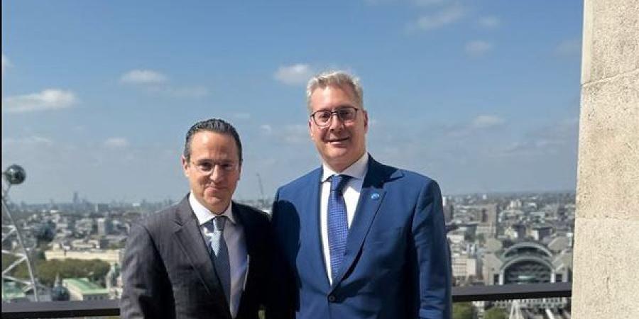 وزير البترول يزور شركة شل العالمية في لندن
