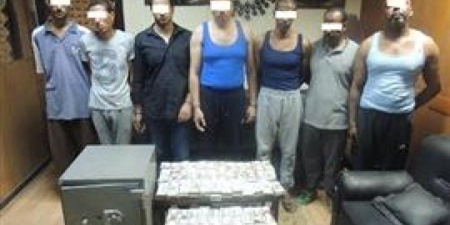 سقوط المتهمين بالسطو علي خزينة شركة في القاهرة