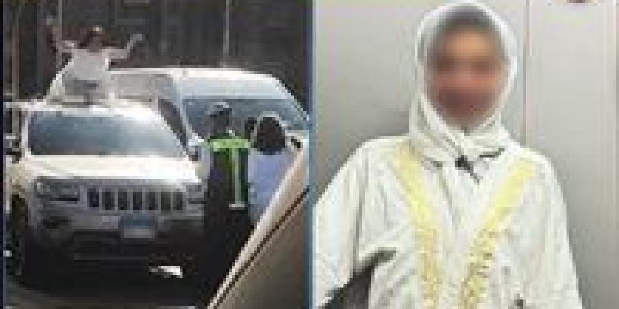 الداخلية تكشف ملابسات فيديو فتاة اعتلت سيارة أعلى كوبري أكتوبر وعطلت المرور