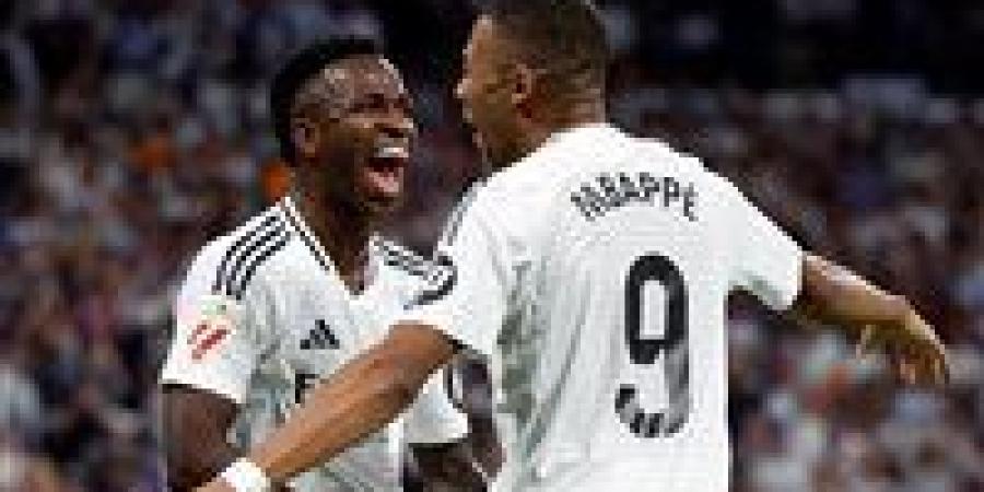 مبابي وفينيسيوس في الهجوم.. تشكيل ريال مدريد الرسمي لمواجهة سيلتا فيجو بالدوري